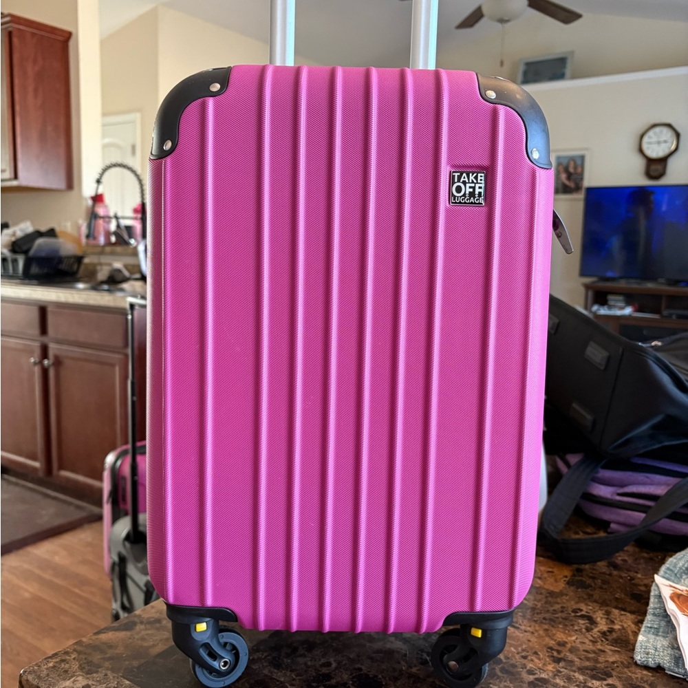 Pink Travel Bag Personal item bag